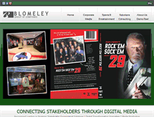 Tablet Screenshot of blomeley.com